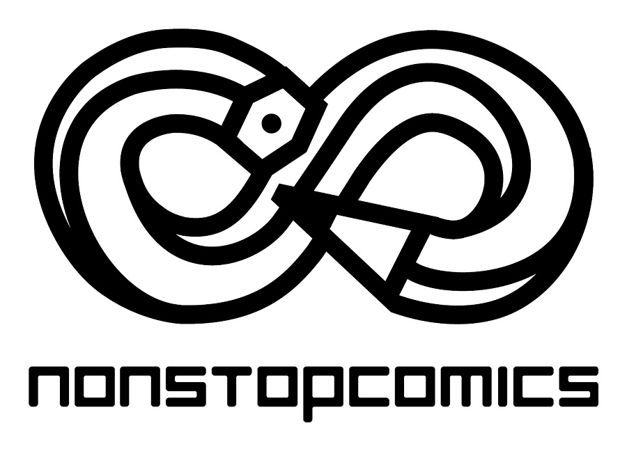 Non Stop Comics - logo