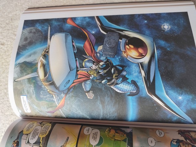 Strażnicy Galaktyki kontra Thanos - na pierwszym planie Thor