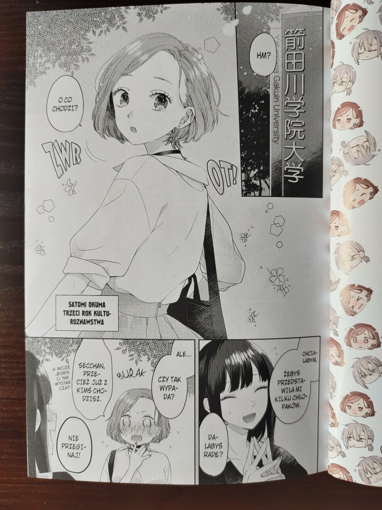 Przystojna dziewczyna i panna spod klosza