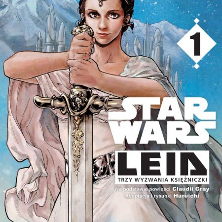 Star Wars Leia - okładka mangi