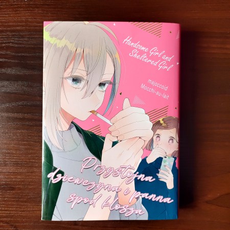 Przystojna dziewczyna i panna spod klosza - okładka mangi