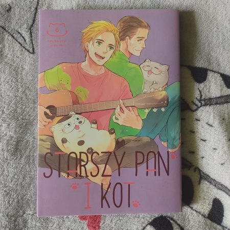 Starszy pan i kot tom 6 - okładka mangi