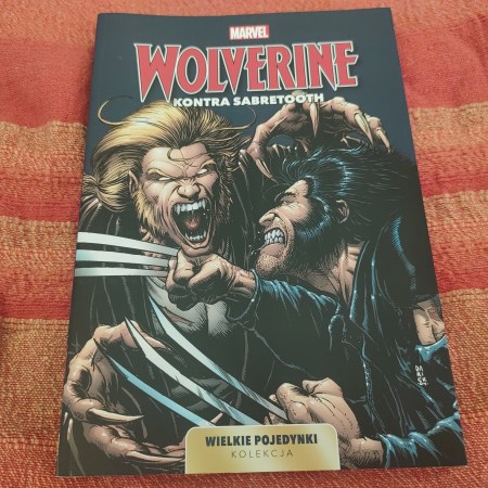 Wolverine kontra Sabretooth - okładka