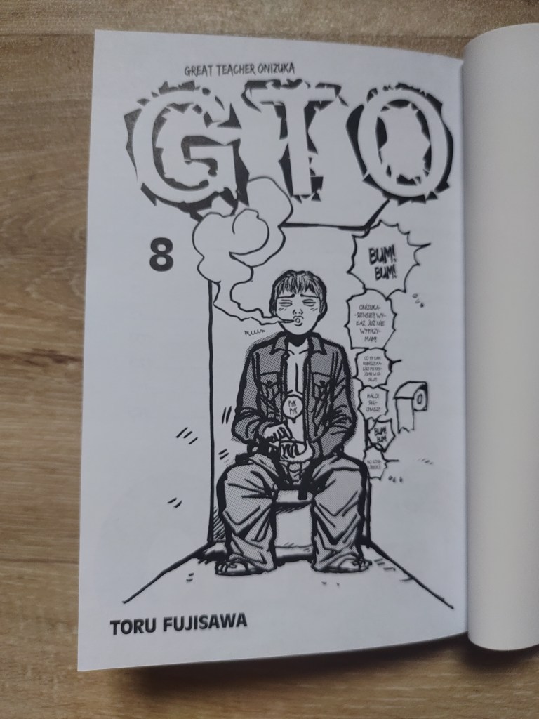 Great Teacher Onizuka tom 8 - przykładowe strony